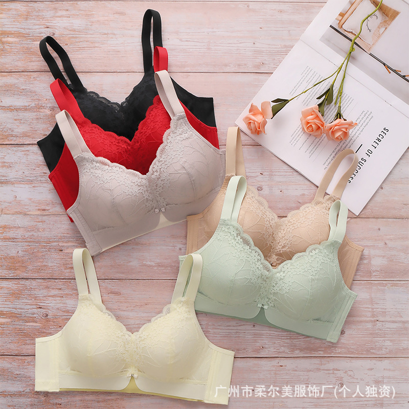 New Korean Meidai M29 Wire-Free Bra, Thin, Comfortable, Breathable, Push-Up Adjustable Three-Breasted Intimates for Women New Korean Meidai M29 Wire-Free Bra, Thin, Comfortable, Breathable, Push-Up Adjustable Three-Breasted Intimates for Women