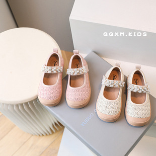 Модная обувь для девочек для принцессы, демисезонный наряд маленькой принцессы, 2023, мягкая подошва