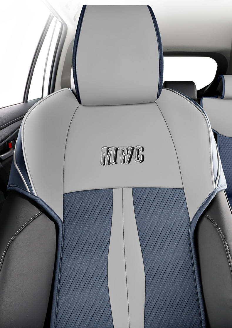 2022 new weilanda special car cushion small waist saddle cushion four seasons special seat cover half pack leather