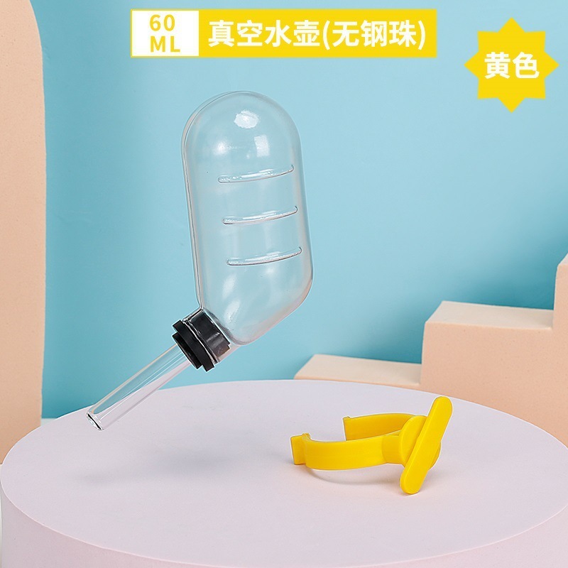 Hervidor de hámster, bebedero, mascota pequeña, suministros de oso de oro dorado, conejillo de indias, botella de agua de cerdo, bebedor de agua de conejo