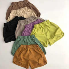 涼爽小短褲韓版夏季兒童洋氣男女潮寶運動休閒外穿短褲0095A020