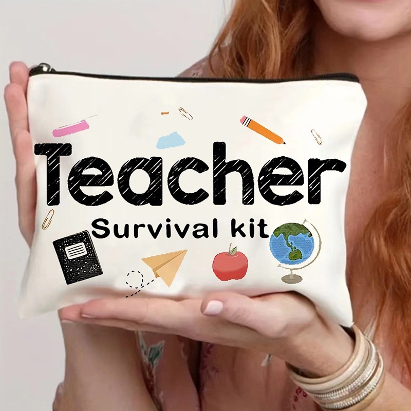 Amazon Xiyin 人気のクリエイティブレタープリント化粧品バッグ女性のトイレタリーバッグ収納袋クロスボーダー卸売|undefined