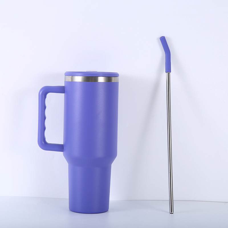 Transfronteriza 304 taza de vacío de acero inoxidable al aire libre cerveza coche taza 40oz mango frío calentador de hielo taza al por mayor