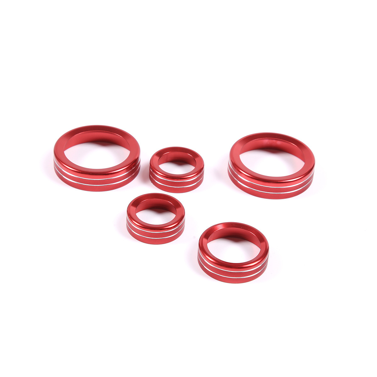 Suitable for 22-24 Ford Maverick Air Conditioning Headlight Knob Decorative Ring Volume Interior Modification