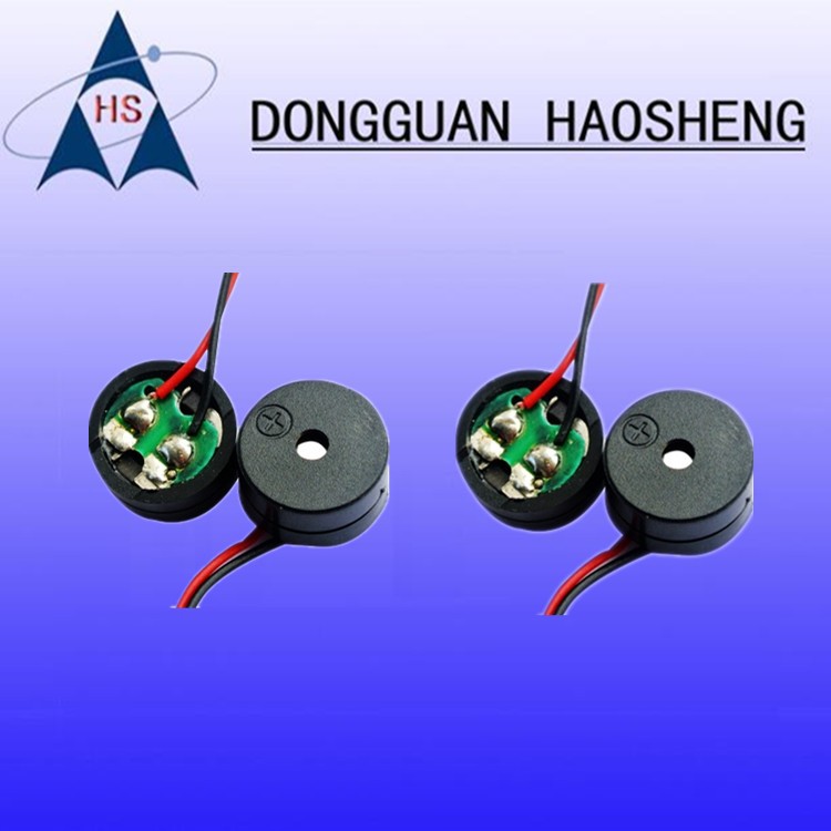 12085电磁蜂鸣器带线一体/分体式/高分贝防水压电2312引线鸣蜂器