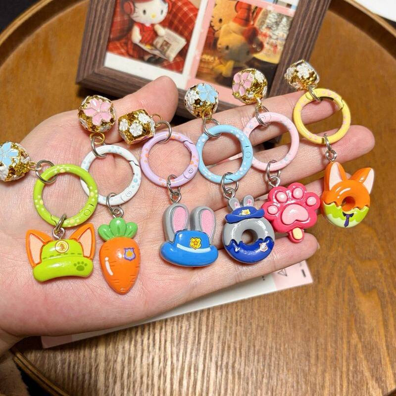 Cartoon Zootopia Judy Nick Pendant Girl's Bag Candy Pendant Phone Strap Couple Pendant Gift Cartoon Zootopia Judy Nick Pendant Girl's Bag Candy Pendant Phone Strap Couple Pendant Gift