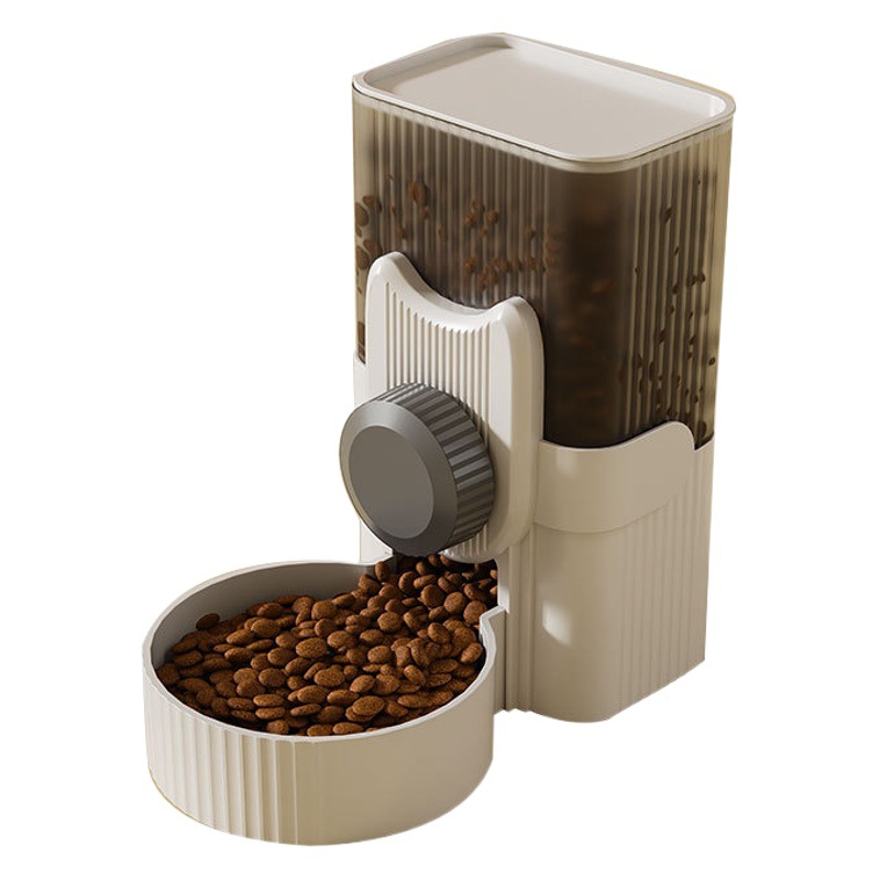 Pet cuadrado esmerilado colgante alimentador automático de agua potable traje colgante jaula de gran capacidad gato a prueba de gato tazón de perro tazón