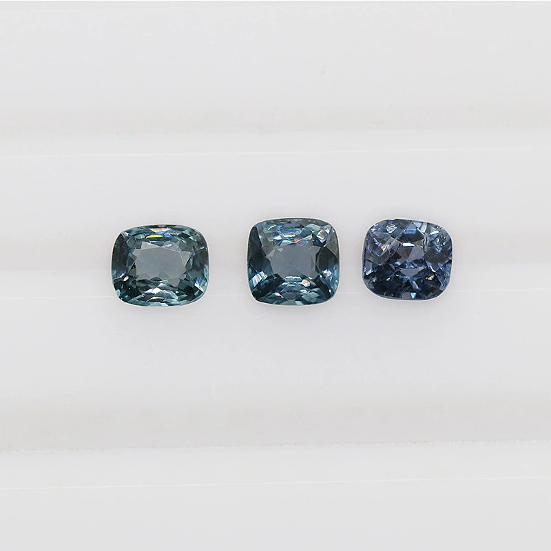Organic square quality multicoloured gemstone for ring, stone inlay, wholesale, with gem