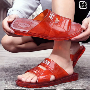 �ļ��пɫƽ��ţ���ϼҾ��⴩pvc͸��һ���ϰְ���Ь�ڱ���Ь