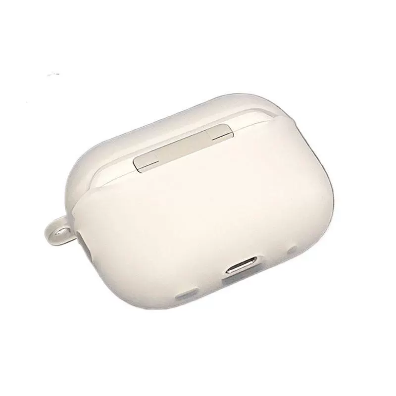 Защитный чехол (Apple) для AirPods и AirPods Pro, матовое прозрачное кольцо, совместим с несколькими поколениями