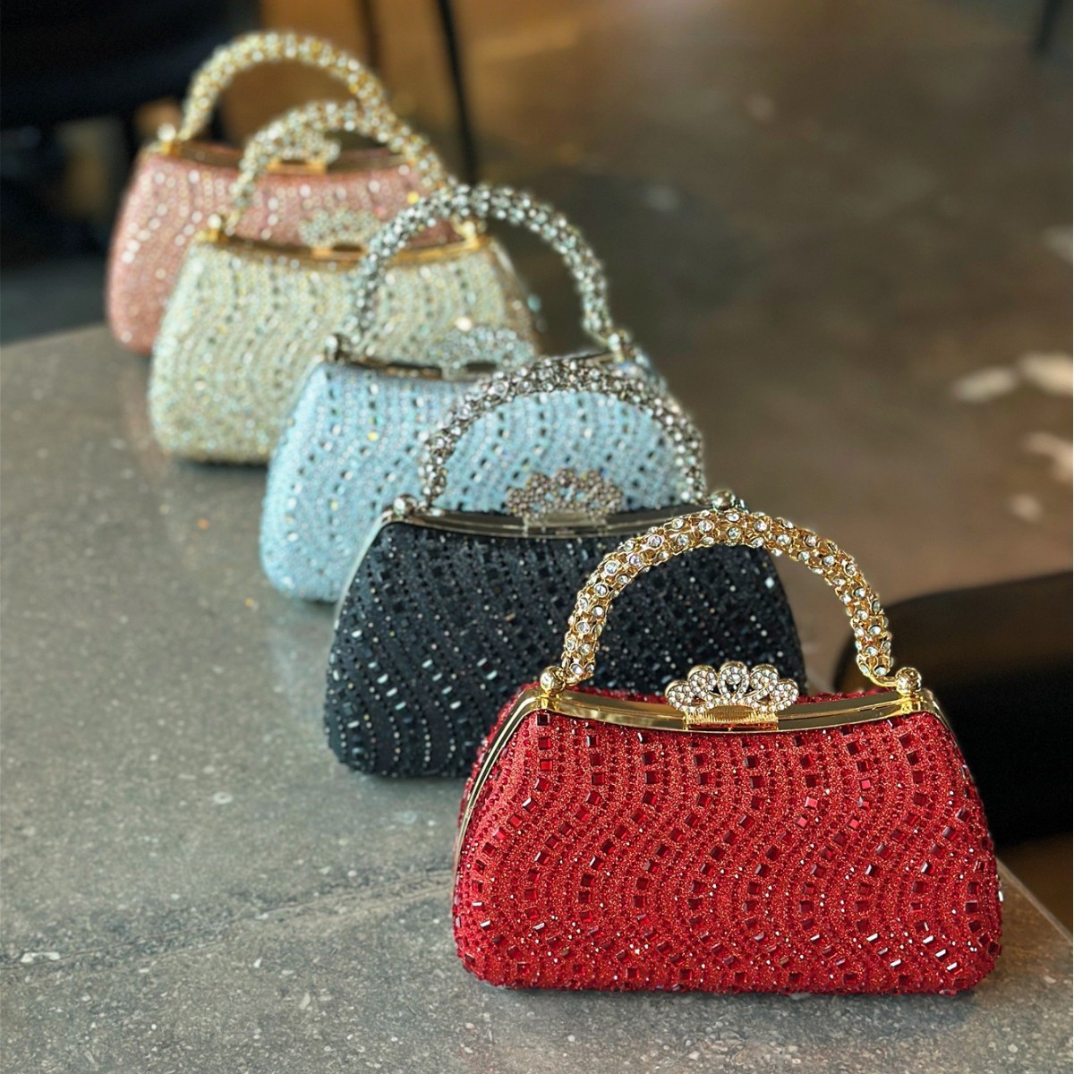 Luxe avondtas met strass elegante glanzende handtas voor dames_voghion.com