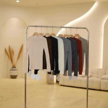 H1028-113美Y家F风领修身舒适羊毛羊绒针织打底衫G