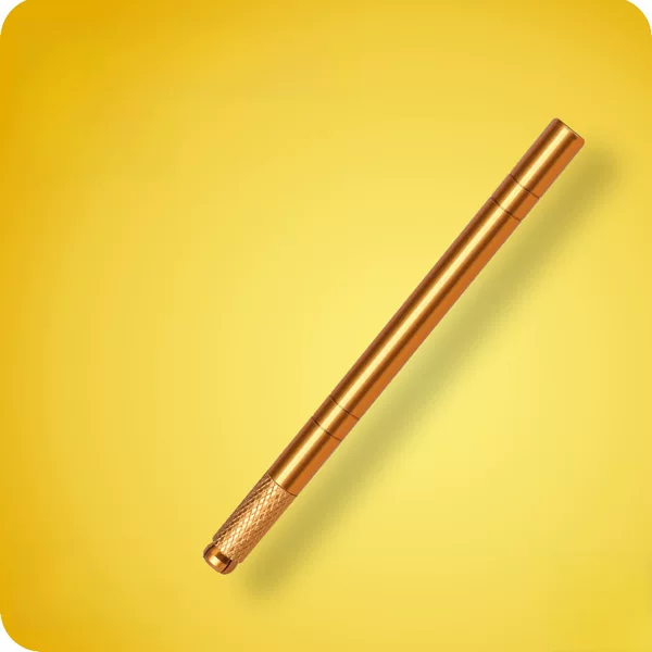 Factory direct cross gold and silver embroidery pen 15 eyebrow pencil Korean metal embroidery handmade pen