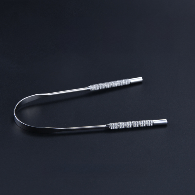Manufacturer wholesale stainless steel U-shaped tongue scraper