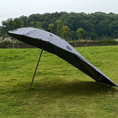 Elektromobil üçün ön şüşə çətiri (günlük): Sun Protection Canopy, Umbrella Stand - gray-cat-extended-vinyl-single-umbrella-default-item