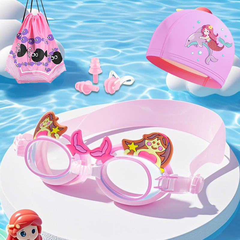 Gafas de Natación Infantil de PC Impermeable y Antivaho para Piscina image 20