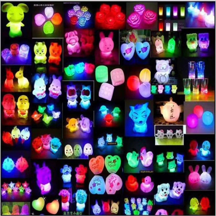 Creative Night Light, Multi-Style Cute Animal LED Lamp, Small/Medium/Large, Giftable 0.08 kg