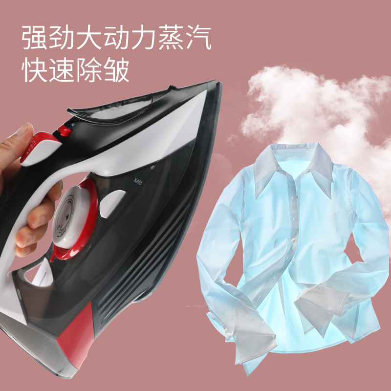 plancha eléctrica de placa de cerámica de alta potencia máquina de vapor de mano plancha de viaje máquina de plancha doméstica de alta potencia