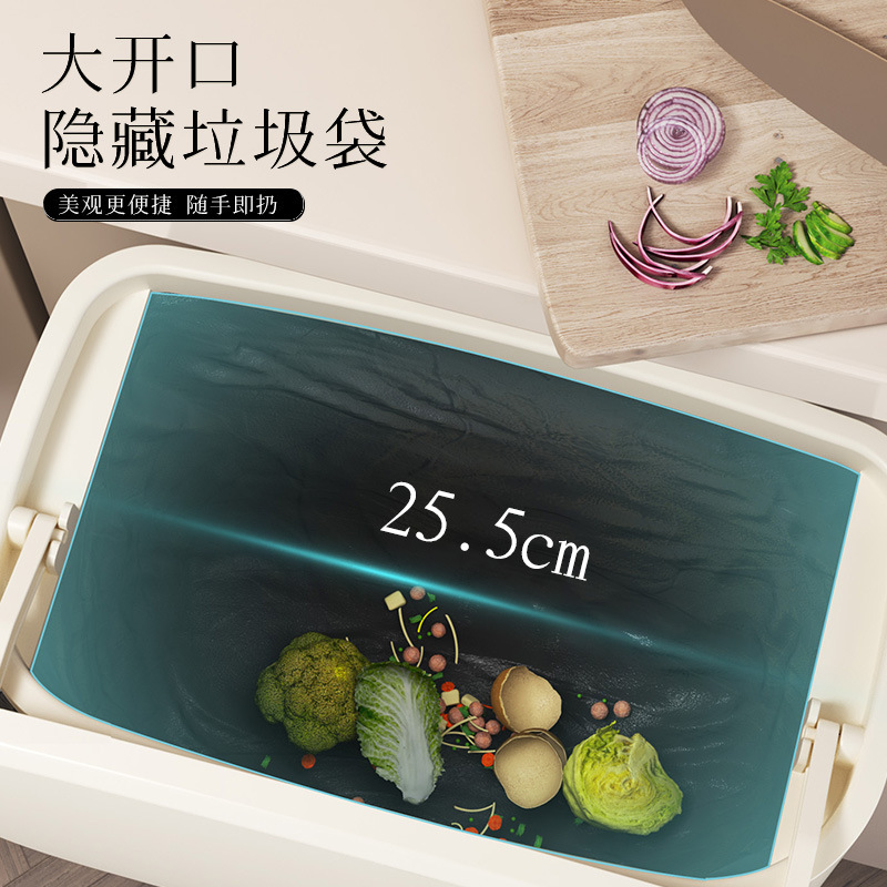 パンダの壁掛けゴミ箱蓋付きキッチンゴミ棚浴室ゴミ棚を大きくして、多機能で代行します。|undefined