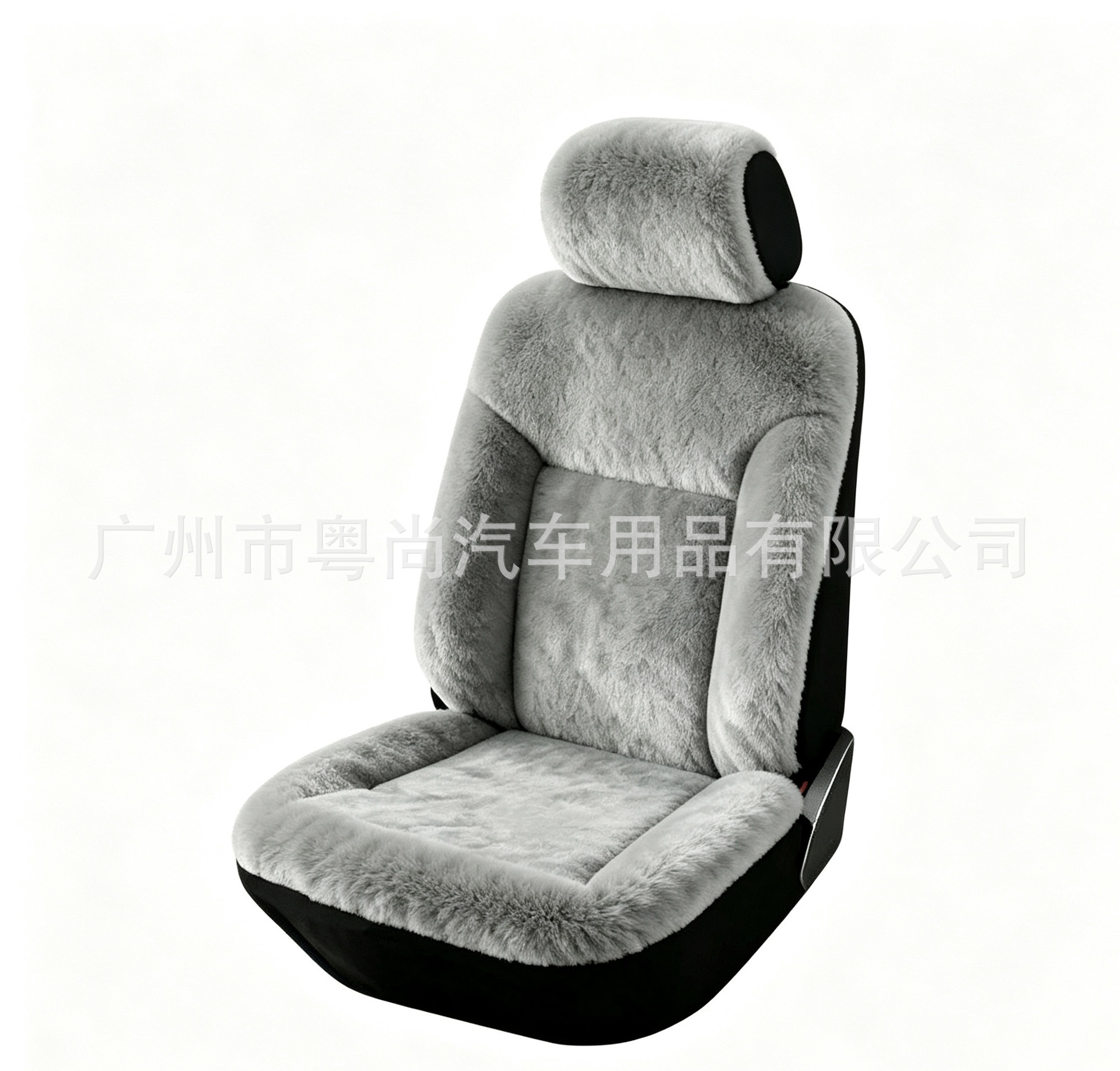 New winter cross-border bestseller, solid color plush 5-seater universal car seat cover, hot-selling on Amazon and Temu