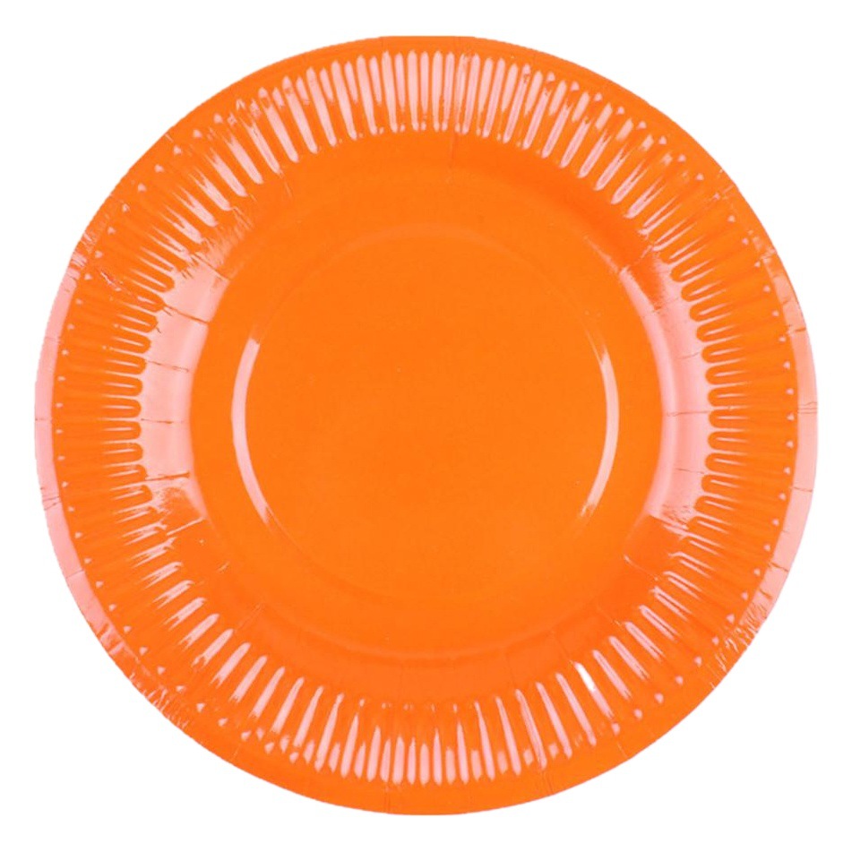 Placa de papel de color DIY creativo hecho a mano material kindergarten desechable 7 pulgadas 9 pulgadas color redondo Placa de papel