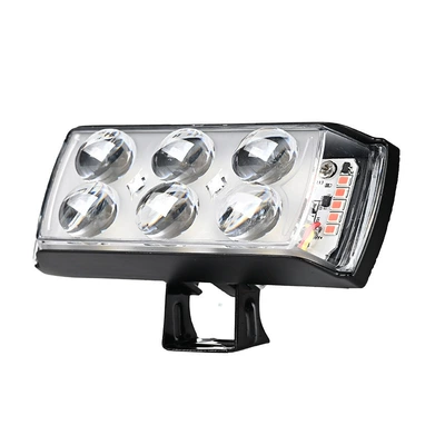Road Lighting Headlight for Electric Vehicles — Motorcycle headlights, headlights - yellowwhiteredblue-6-beads