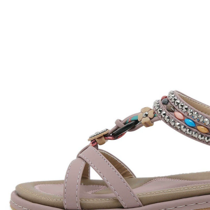 Summer ethnic sandals, boho style, ethnic style, plus size