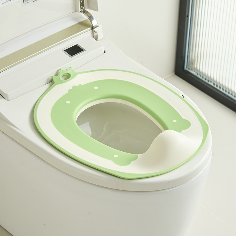 Anillo de inodoro para niños, anillo de inodoro para bebé, cojín para inodoro para bebé, cojín antideslizante simple para inodoro para bebé