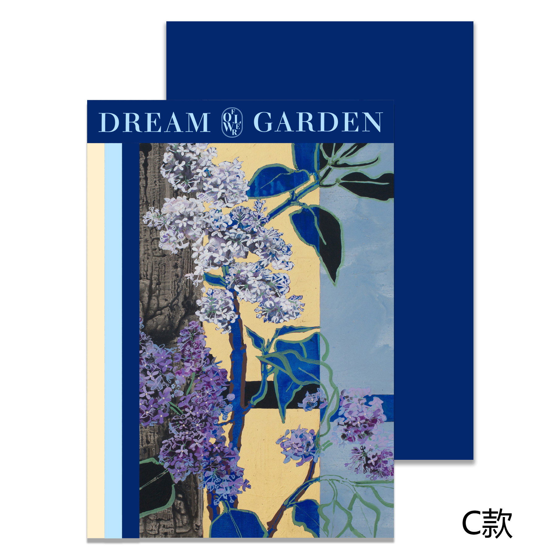 Papel de embalaje de estilo de pintura al óleo de nuevo estilo de pensamiento de siete colores, nuevo arte de floristería, cojín de flores frescas, material de papel de embalaje de bricolaje