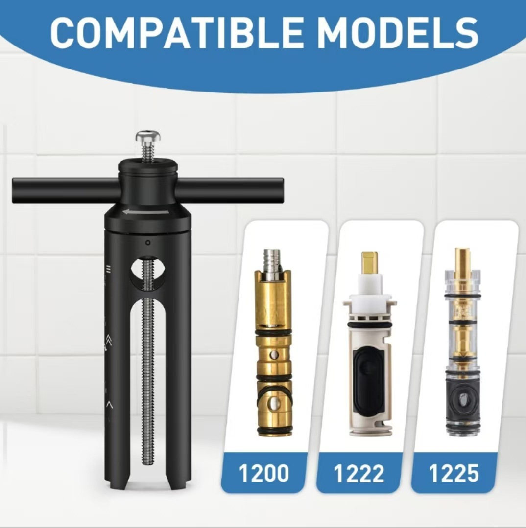 Cross-Border Foreign Trade Hot-Selling Pressure Balance Tool 104421U Black Tool Core Extractor Valve Core Removal Tool