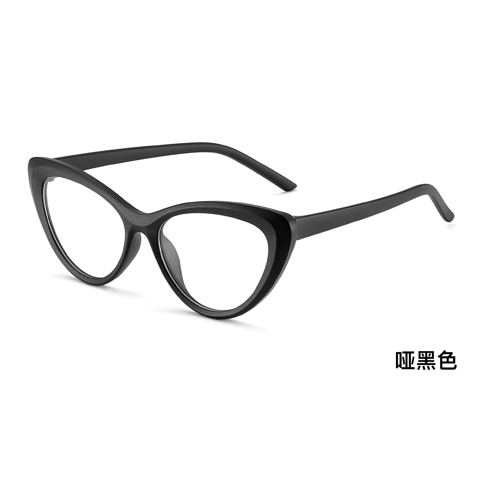 American Ice Tea Red Ojos de gato rojos Marcos de gafas de cara simple transfronterizos Europa y América para levantar la cara en segundos para mejorar la cara delgada