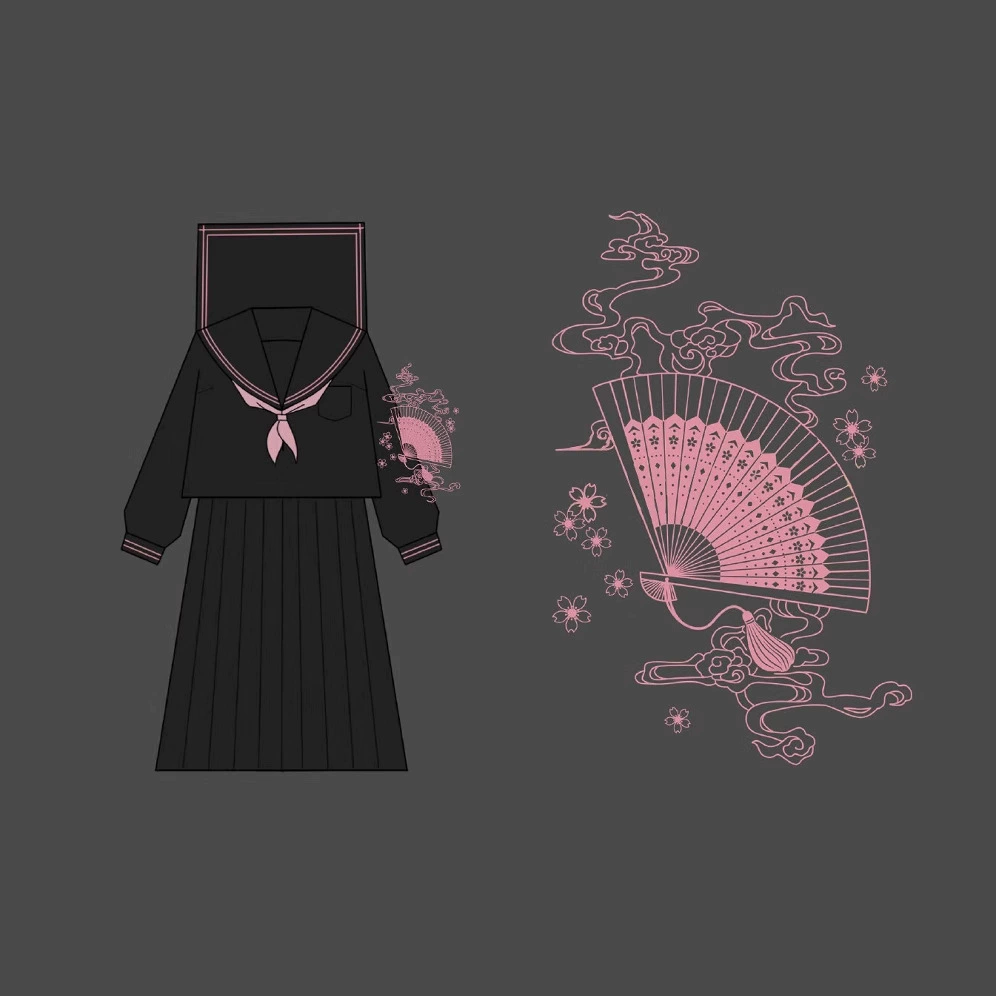 Фабрика прямой оригинальный Чжу Ян православная JK Униформа порошок два плохих моряка Униформа школьная форма японский промежуточный костюм