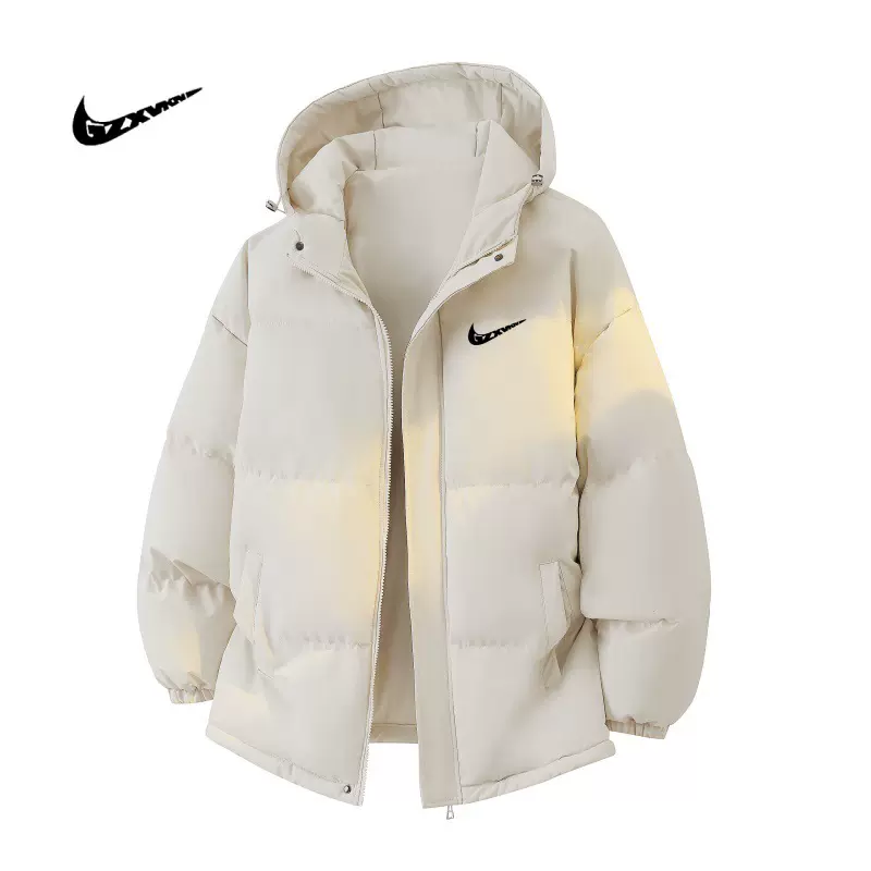 2025宽松面包服连帽男情侣款冬季新款棉服潮款棉衣加厚百搭外套女