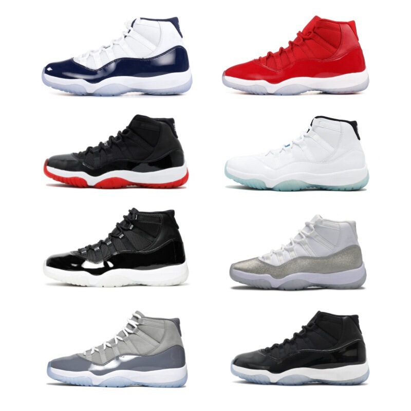 Cross-border foreign trade AJ11 Concord high-top basketball shoes Jordan 11 Big Devil Gamma Blue Cool Gray men's and women's sports shoes Cross-border foreign trade AJ11 Concord high-top basketball shoes Jordan 11 Big Devil Gamma Blue Cool Gray men's and women's sports shoes