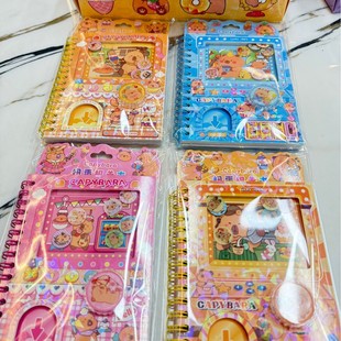 New Kapibara Pocket Book Gashapon Book Student Cartoon Portable Notebook Fun Children's Best Friend Classmate