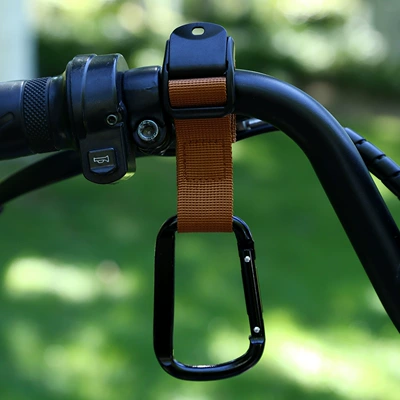 2025 Cross-Border New Electric Other Electric Vehicle Accessories - brown-woven-strap-square-buckle-plain-short-style