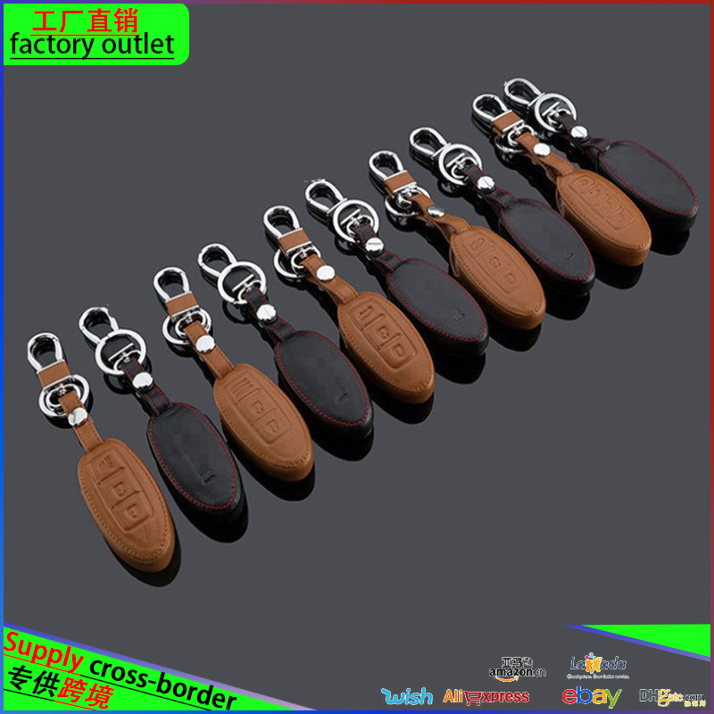Suitable for Nissan Sunny New Qijun Sylphy Nissan Qashqai Loulan Tianlai Liwei Leather Key Case