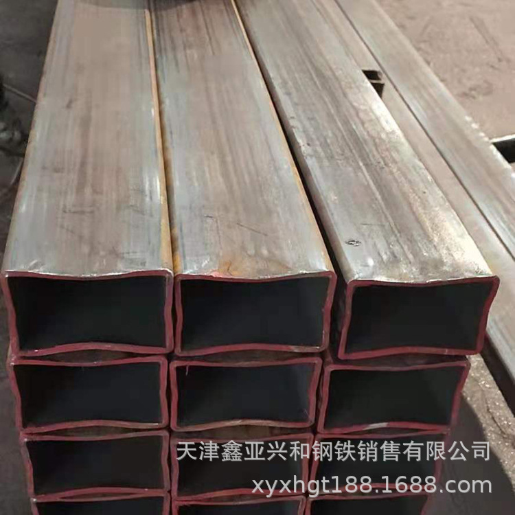 Q355C方矩管大口径方管切割建筑工程镀锌方管无缝方管黑方管现货