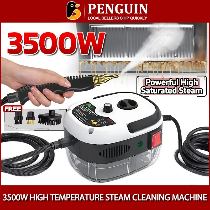 Handheld Steam Cleaner, High Temperature and High Pressure, Multi-Functional Household Cleaning Tool, Range Hood and Air Conditioner Cleaning Tool