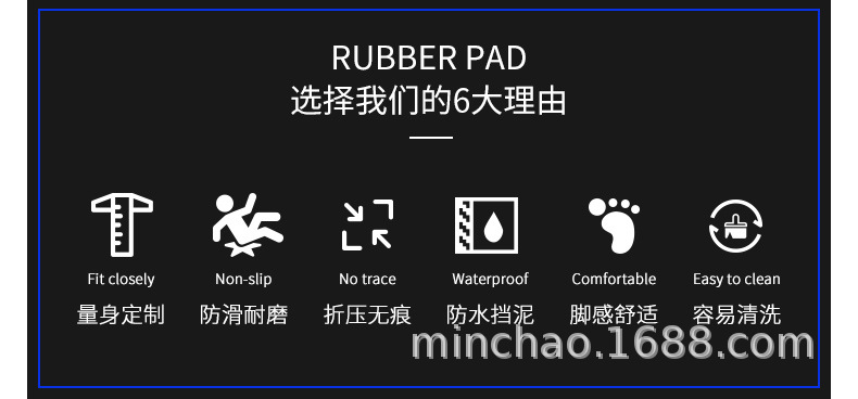 Electric Vehicle Rubber Foot Pads Are Suitable for Mavericks F400T Wear-Resistant and Scratch-Resistant Foot Pads F200 Anti-Slip and Waterproof Pedal Mats