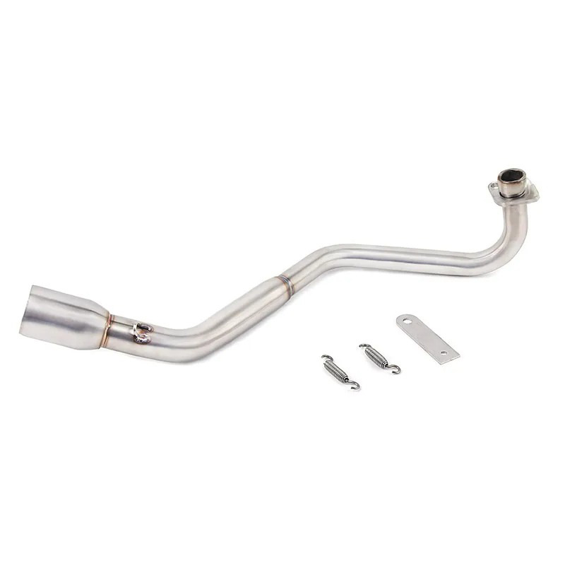 Motorcycle modified monkey exhaust pipe front section side row full section horizontal front section MSX125/125SF/M3