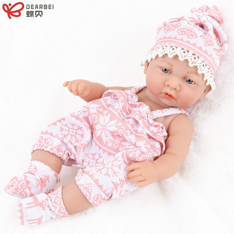 Умиротворяющая кукла реборн, игрушечная пластмасса, 12 дюймов, 30 см, оптовая продажа