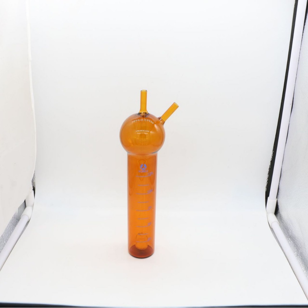 二氧化硫吸收瓶棕色（白色）多孔玻板实验室玻璃现货批发厂家