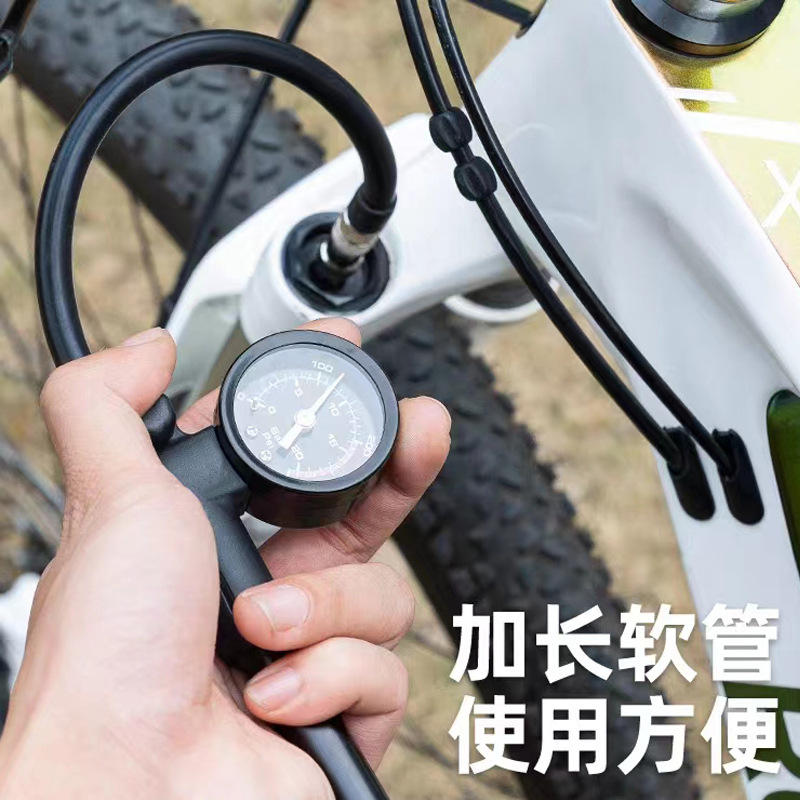 卸売高圧ポンプアルミ合金フロントフォークポンプリアサスペンションロードバイクインフレータブルポンプ|undefined