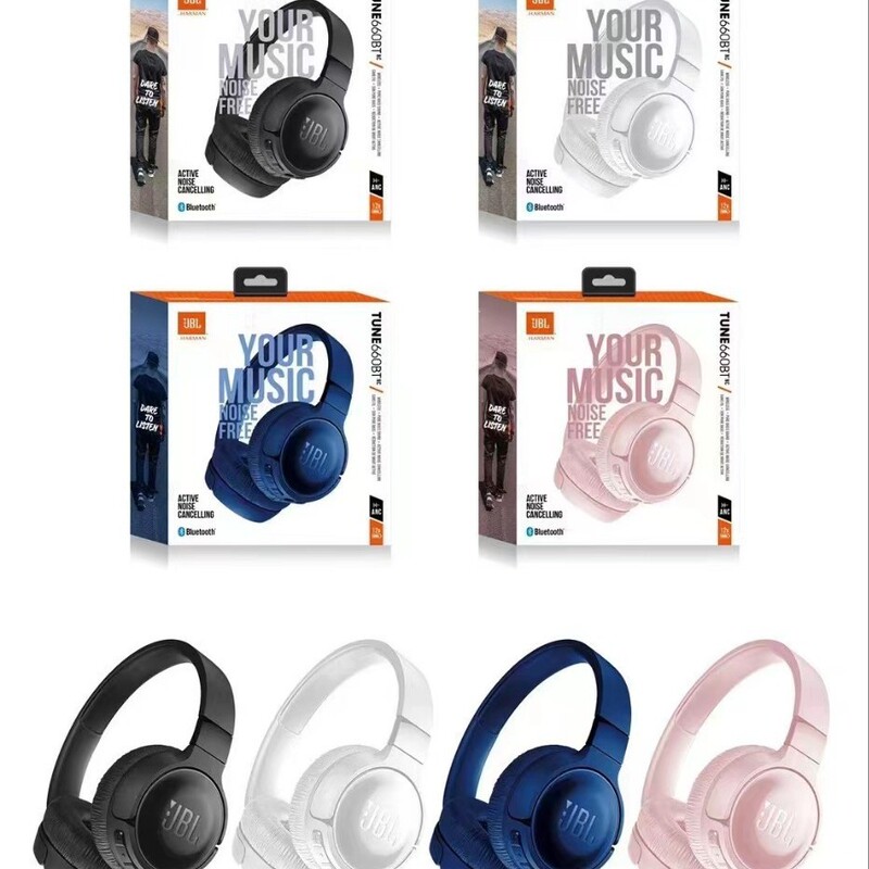 Suitable for Jbl Live660Nc Bluetooth Headset Active Noise Reduction Stereo Smart Voice Headset