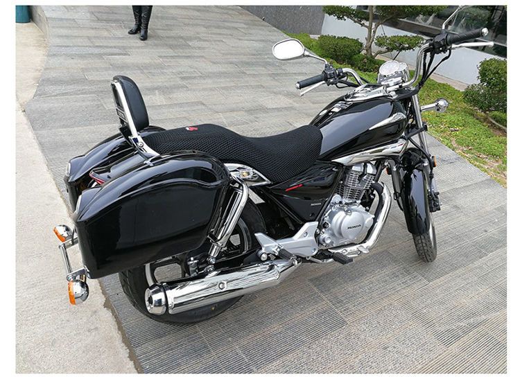 Motorcycle Elements Waterproof Motorcycle Side Box Classic Retro Travel Side Box New Universal Modified Box