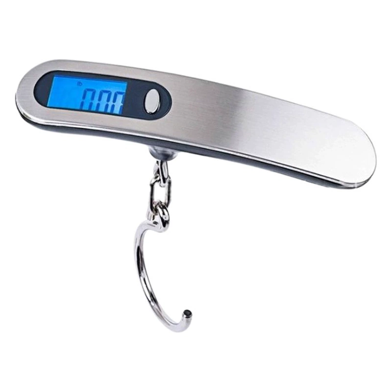 В наличии портативные весы с поверхностью из нержавеющей стали кухонные весы подвесные весы 50 кг весы для багажа весы для посылок электронные весы