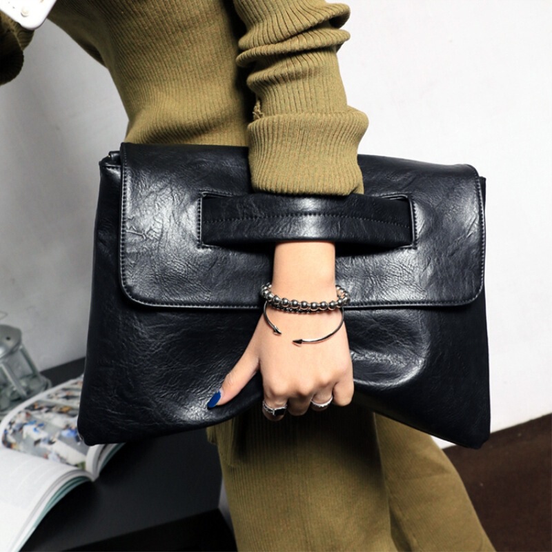 Korean Style Women's Bag 2025 New Women's Bag Trendy Bag Large Capacity Simple Single Shoulder Crossbody Clutch Bag Clutch Bag Envelope Bag