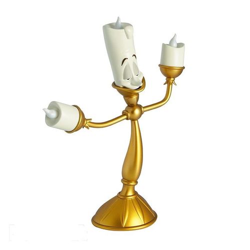 Beauty and the Beast Candlestick Lumia Candlestick LED Night Light Ornament Alarm Clock Table Clock Ornament Table Lamp Cosworth