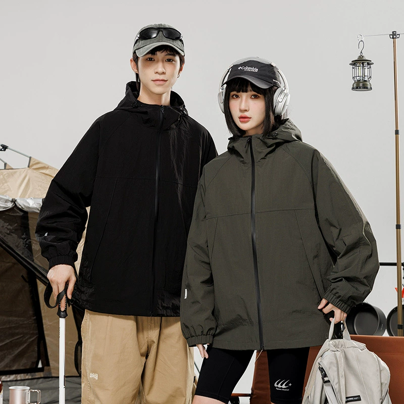 Прямая трансляция всплеска бренда сплошной цвет может быть открыт с капюшоном